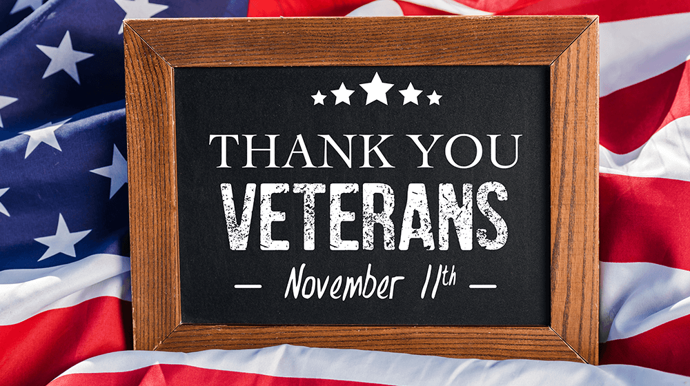 Thank You, Veterans, November 11th
