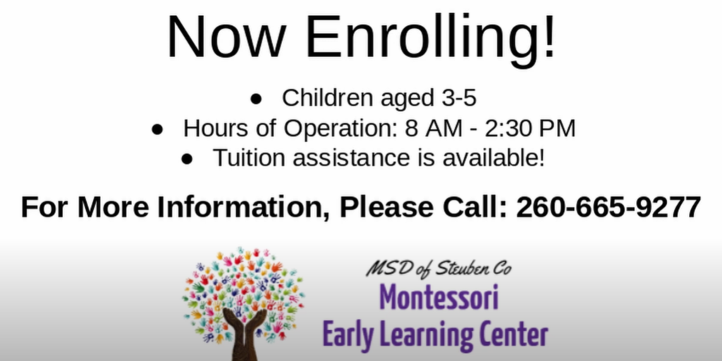 Now Enrolling Students at the ELC!