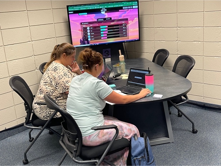 Teachers working together