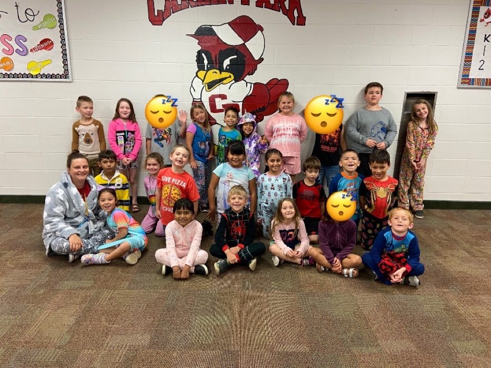 Mrs. Fulton's class earned PAJAMA DAY by showing exceptional behaviors at specials! They have voted to earn an extra recess next!